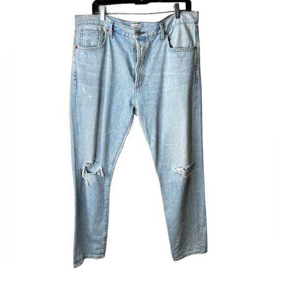 Citizens Of Humanity Jeans Liya High Rise Classic Fit Crop Size 32 - Picture 2 of 11